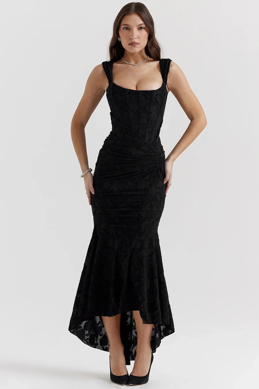 Casandra Lace Maxi Dress