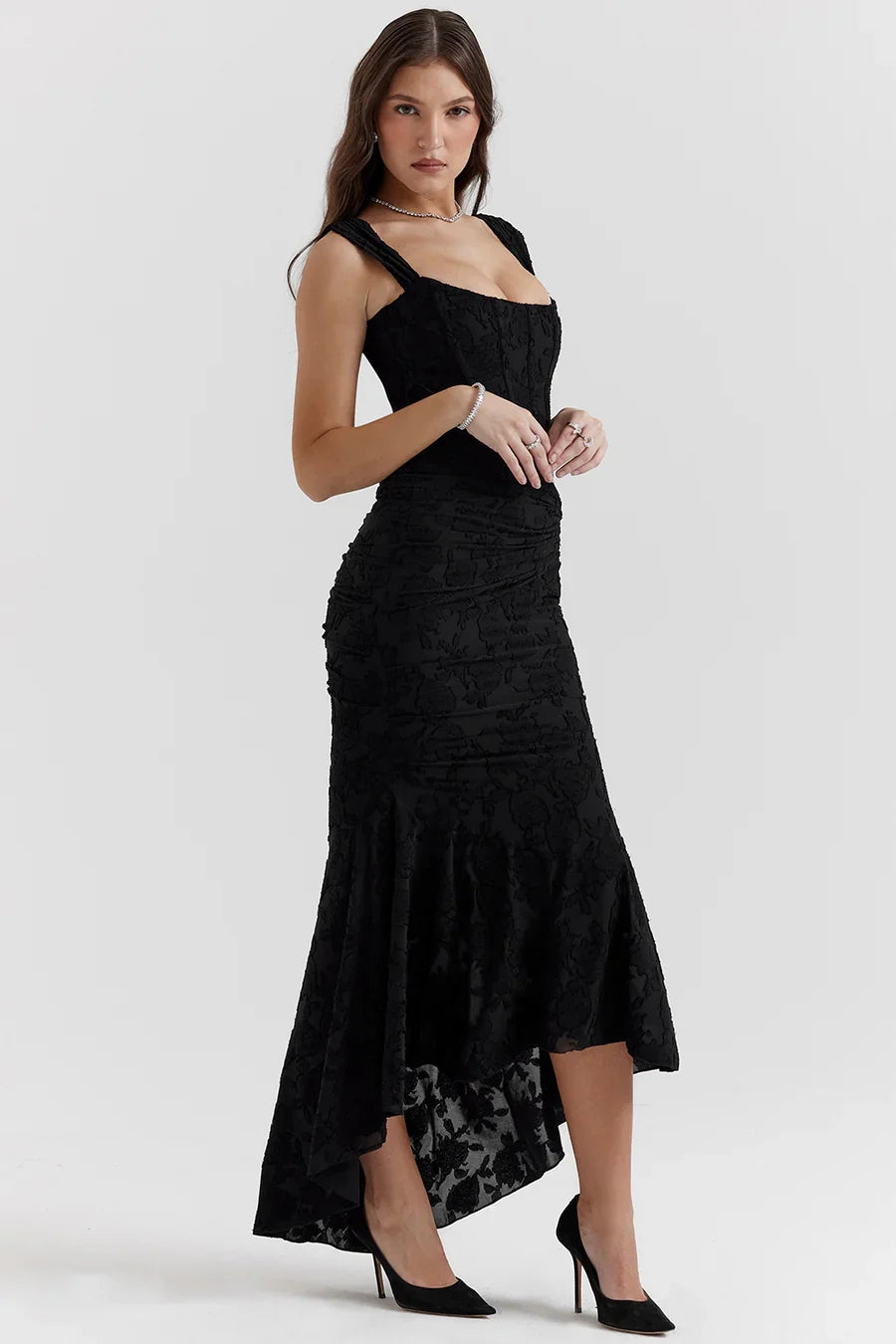 Casandra Lace Maxi Dress