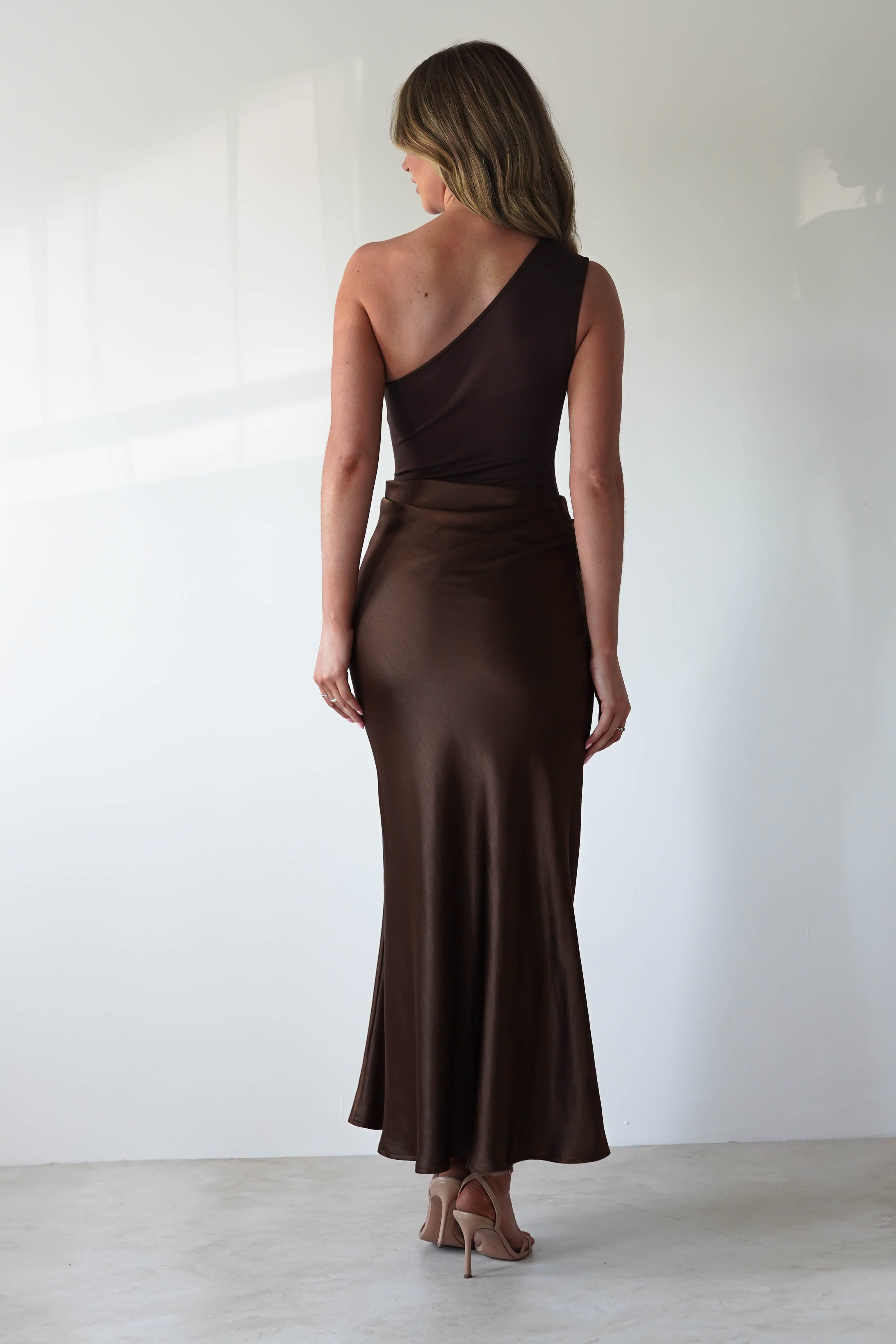 Lovi One-Shoulder Maxi Dress