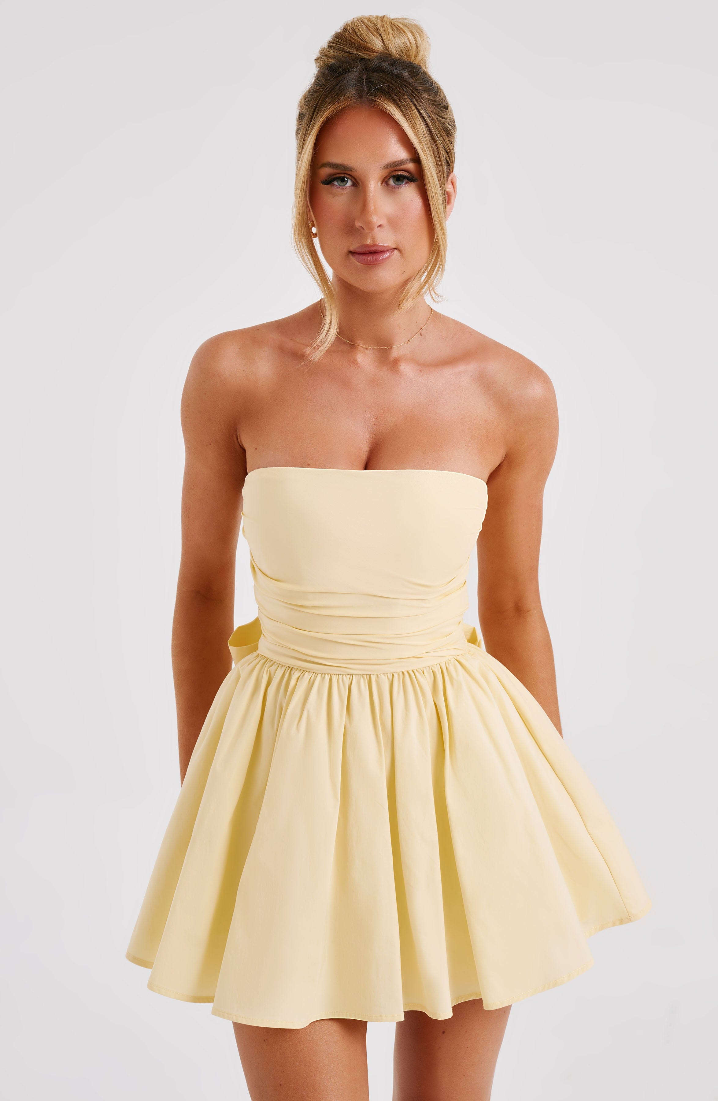 Karen Strapless Mini Dress