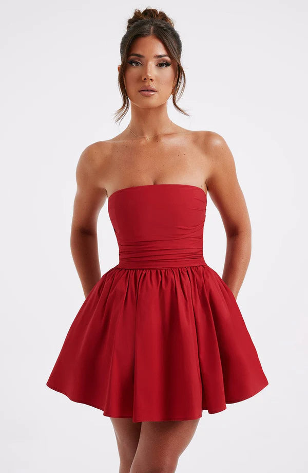Karen Strapless Mini Dress