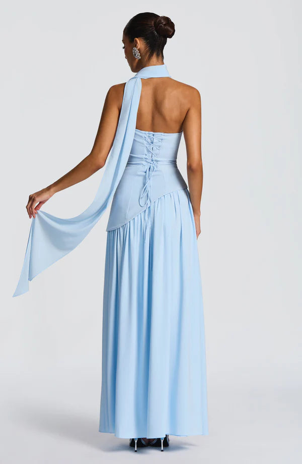 Melanie Strapless Maxi Dress