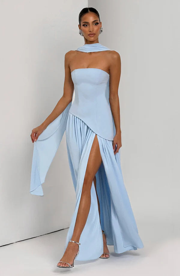 Melanie Strapless Maxi Dress