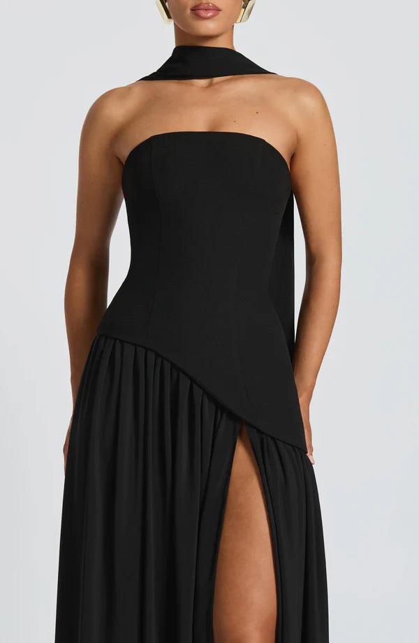 Melanie Strapless Maxi Dress
