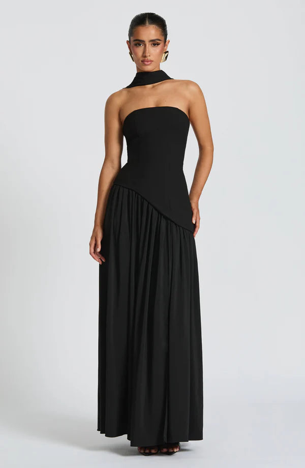 Melanie Strapless Maxi Dress