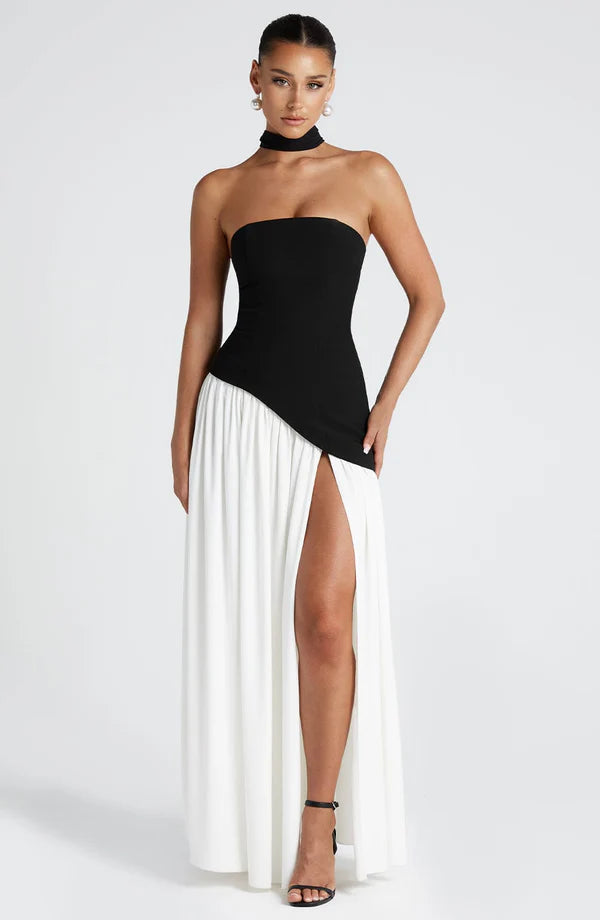 Melanie Strapless Maxi Dress