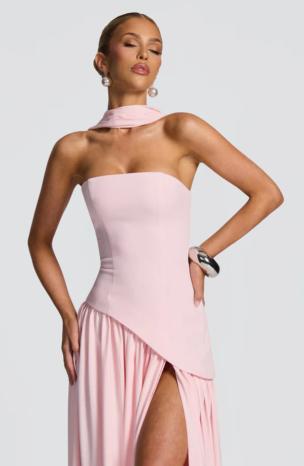 Melanie Strapless Maxi Dress