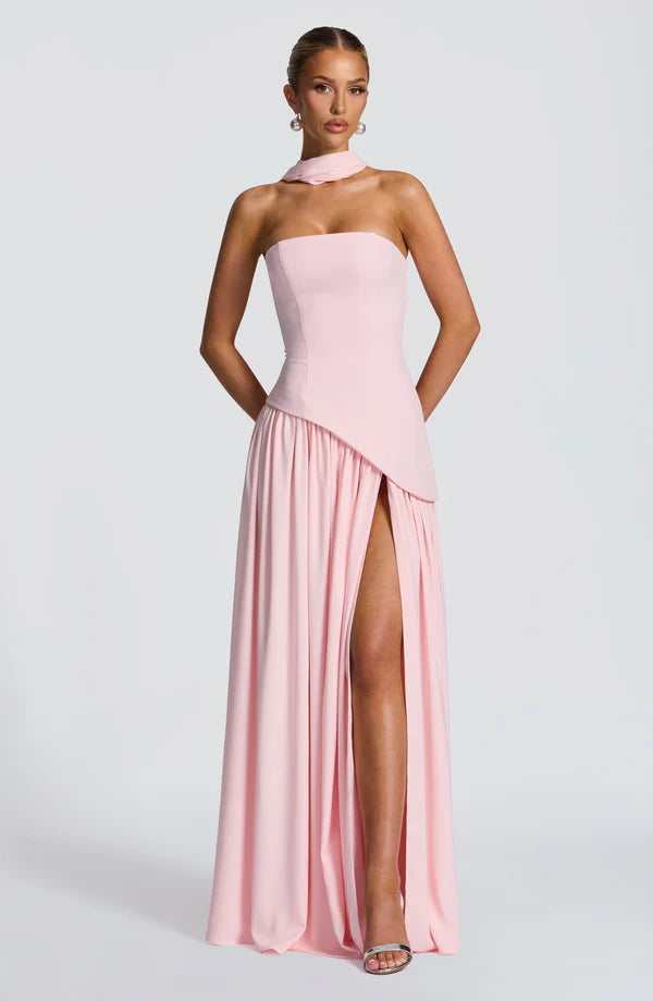 Melanie Strapless Maxi Dress