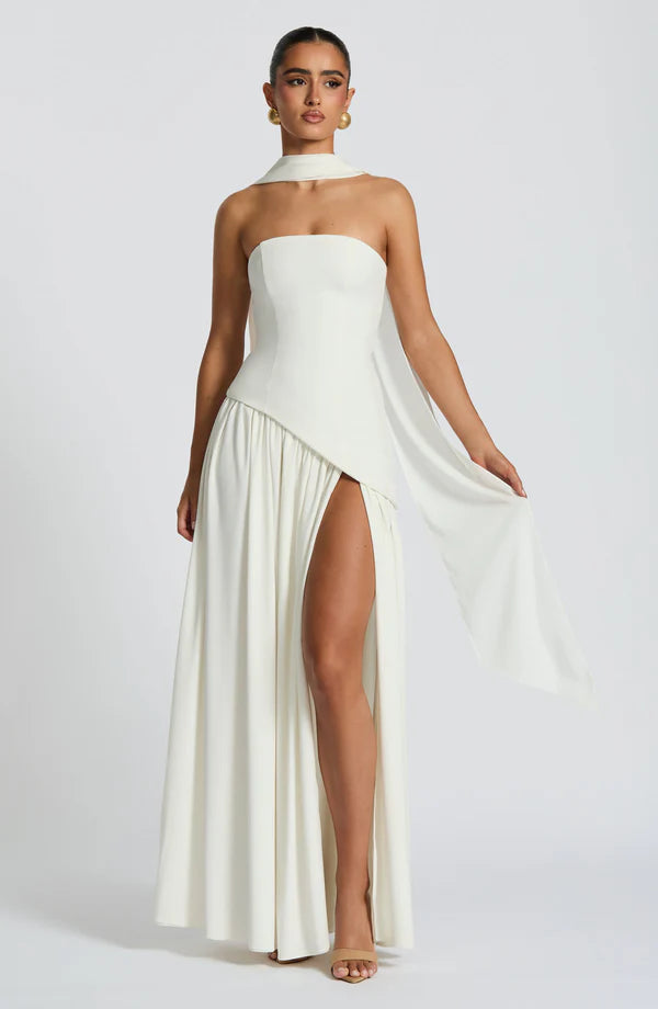 Melanie Strapless Maxi Dress