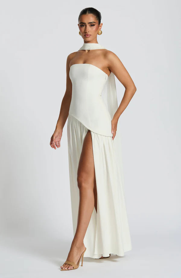 Melanie Strapless Maxi Dress