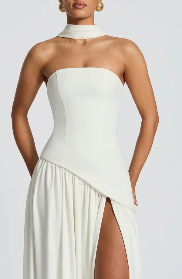 Melanie Strapless Maxi Dress