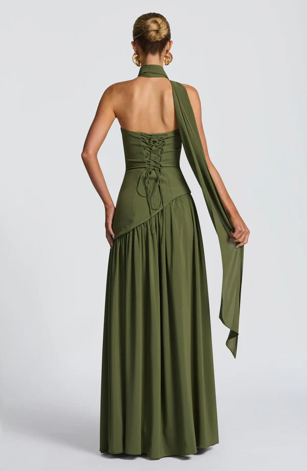 Melanie Strapless Maxi Dress