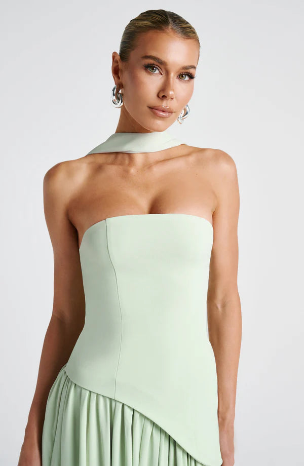 Melanie Strapless Maxi Dress