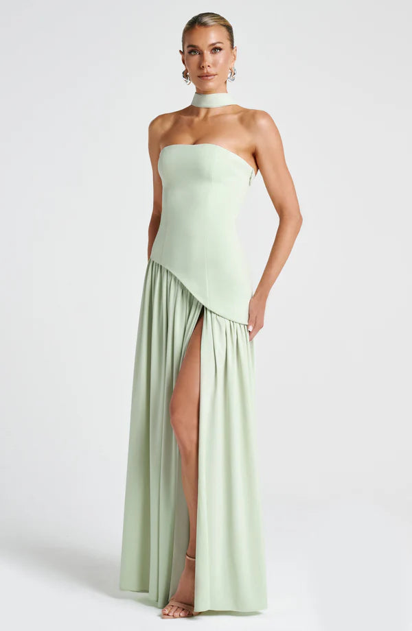 Melanie Strapless Maxi Dress