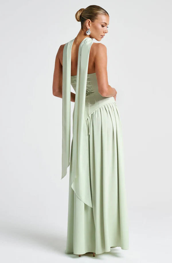Melanie Strapless Maxi Dress