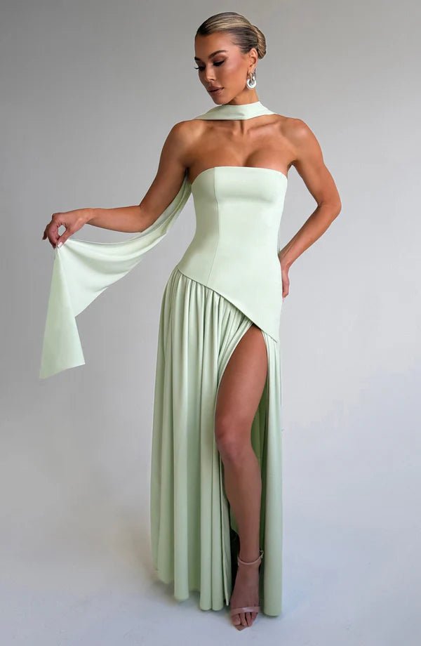 Melanie Strapless Maxi Dress