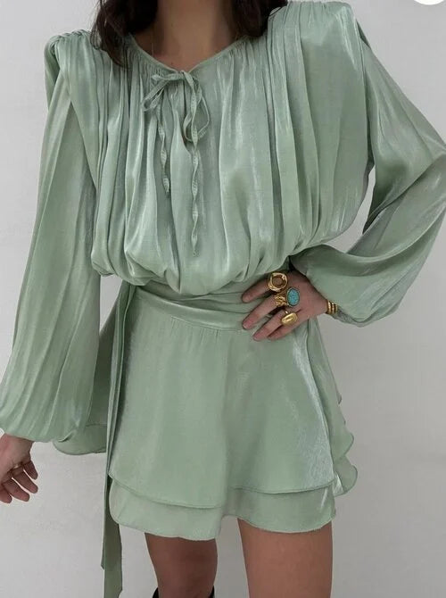 June Satin Dress