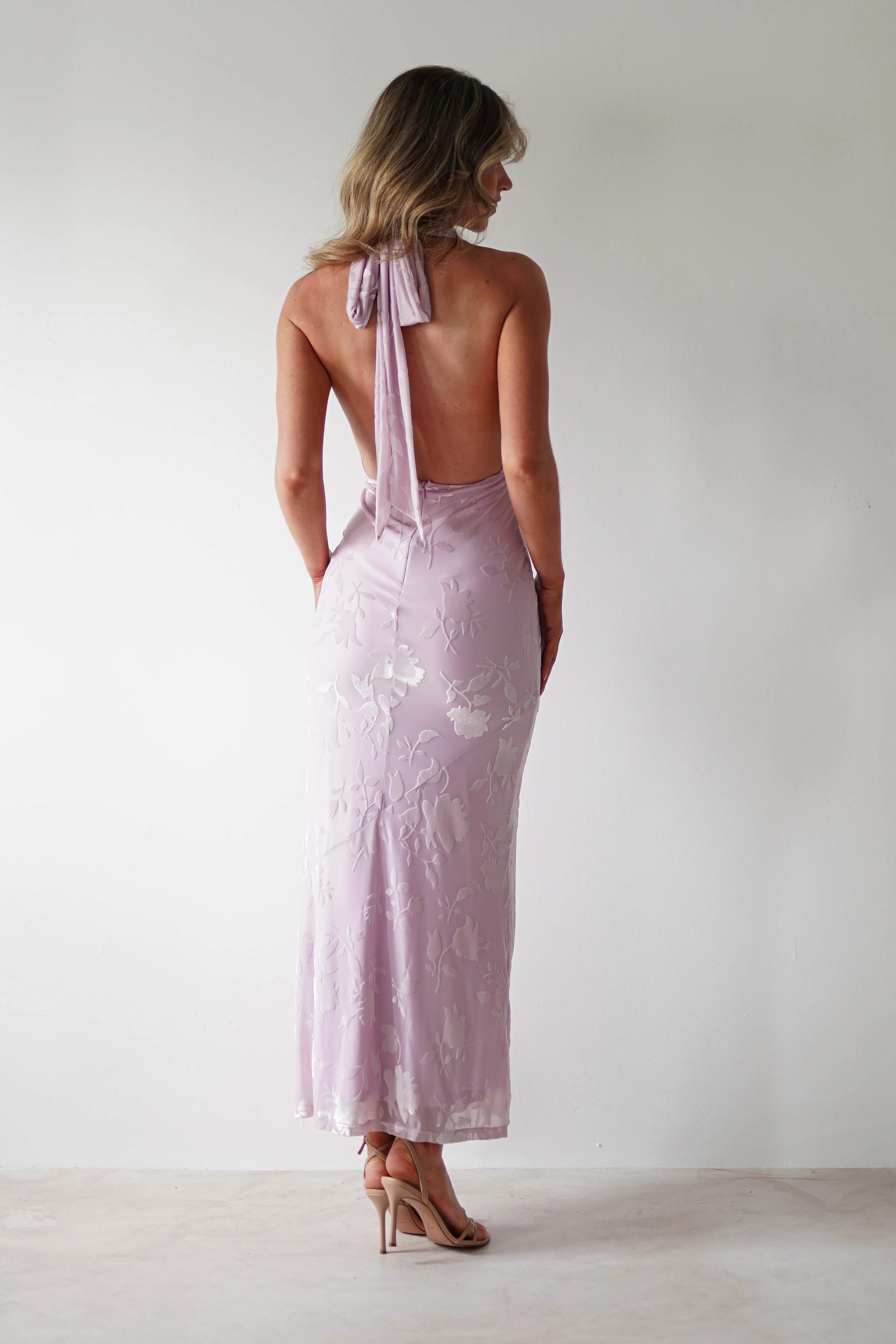 Grayson Floral Jacquard Maxi Dress