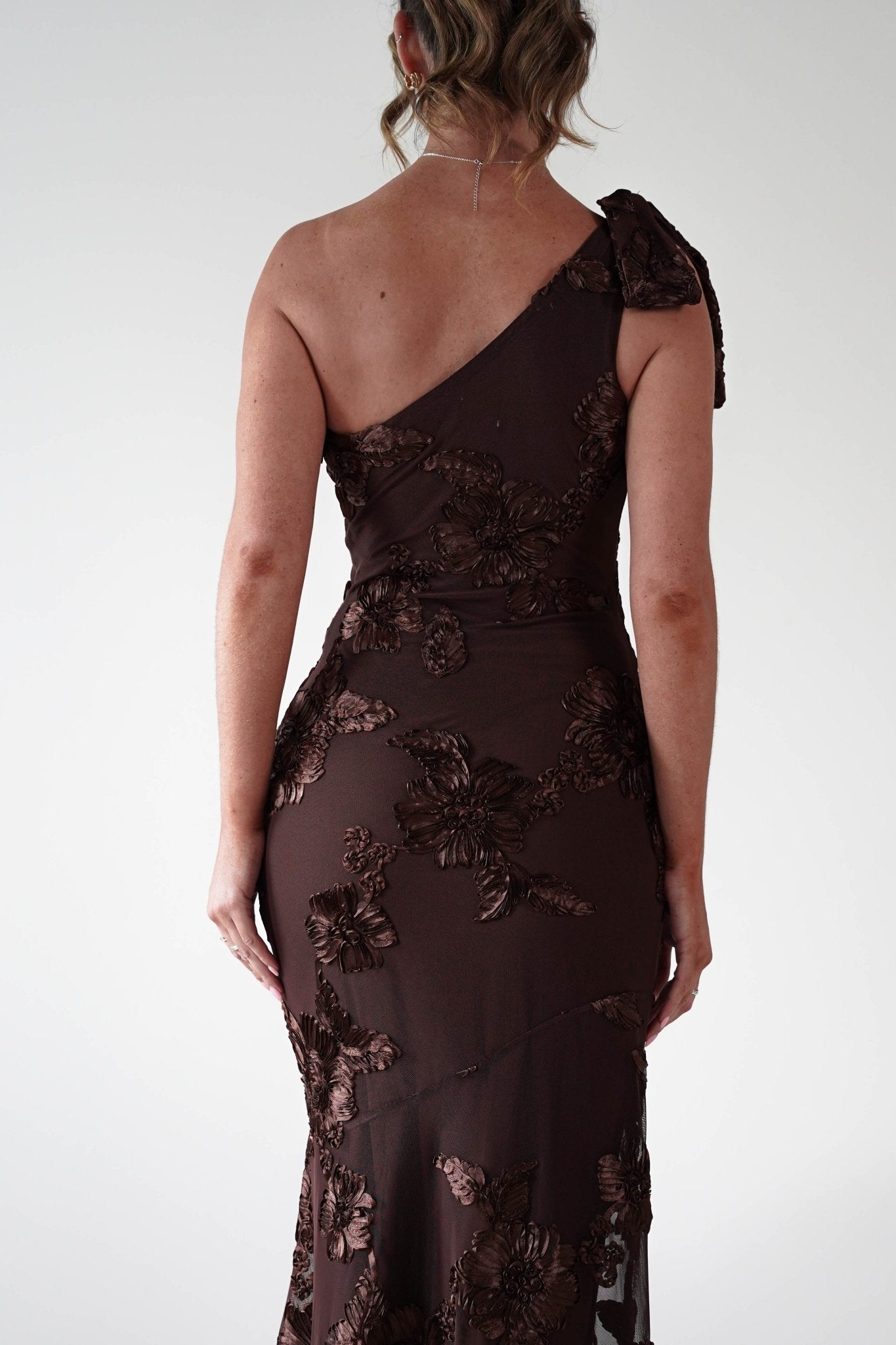 Thelma Floral Textured Maxi Dress