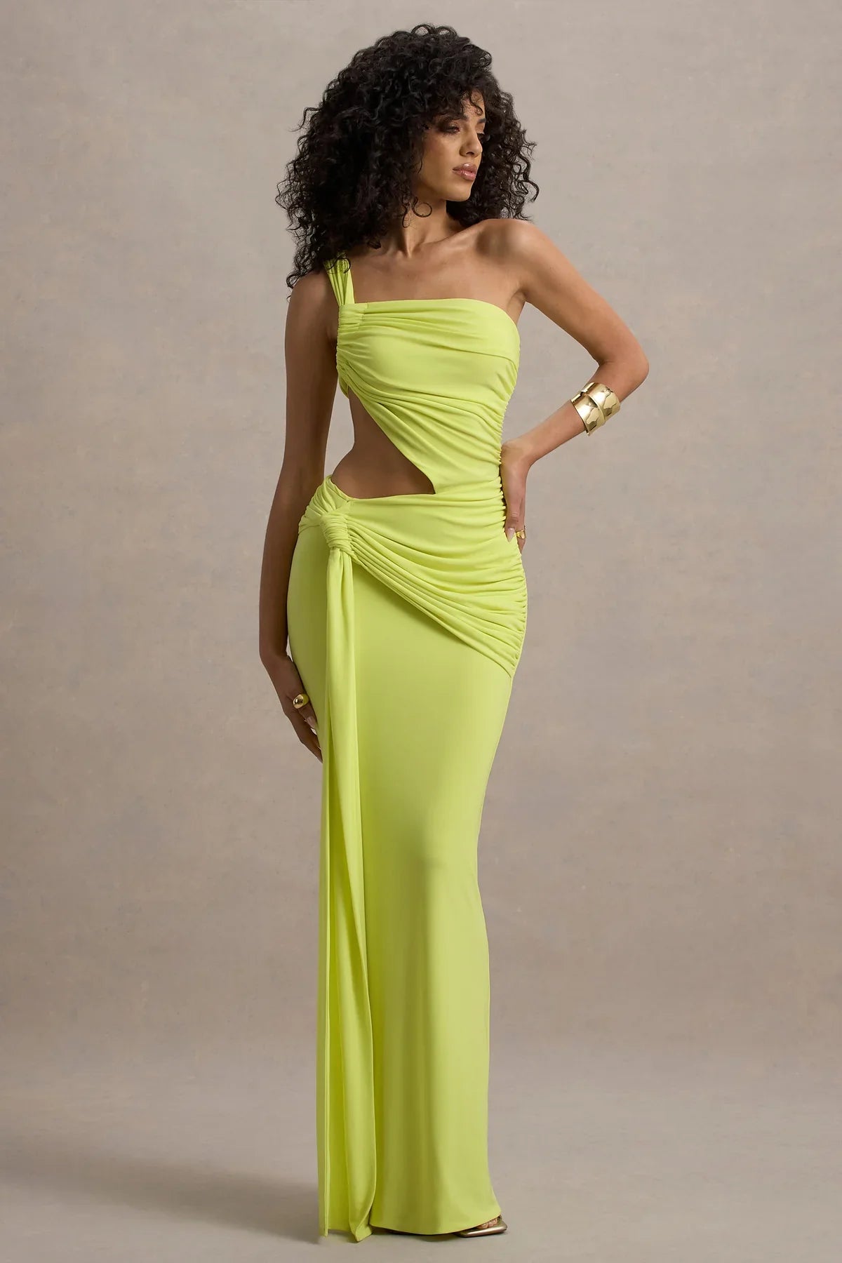 Gianna Asymmetric Maxi Dress