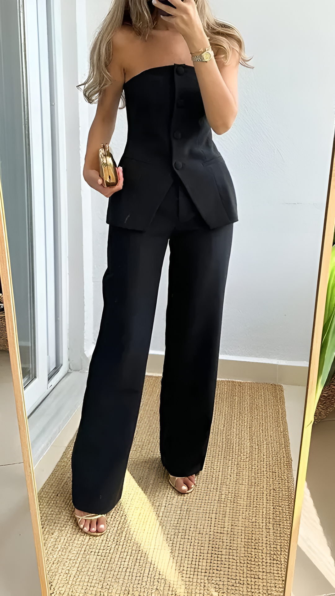 Solene Tube Trouser Set