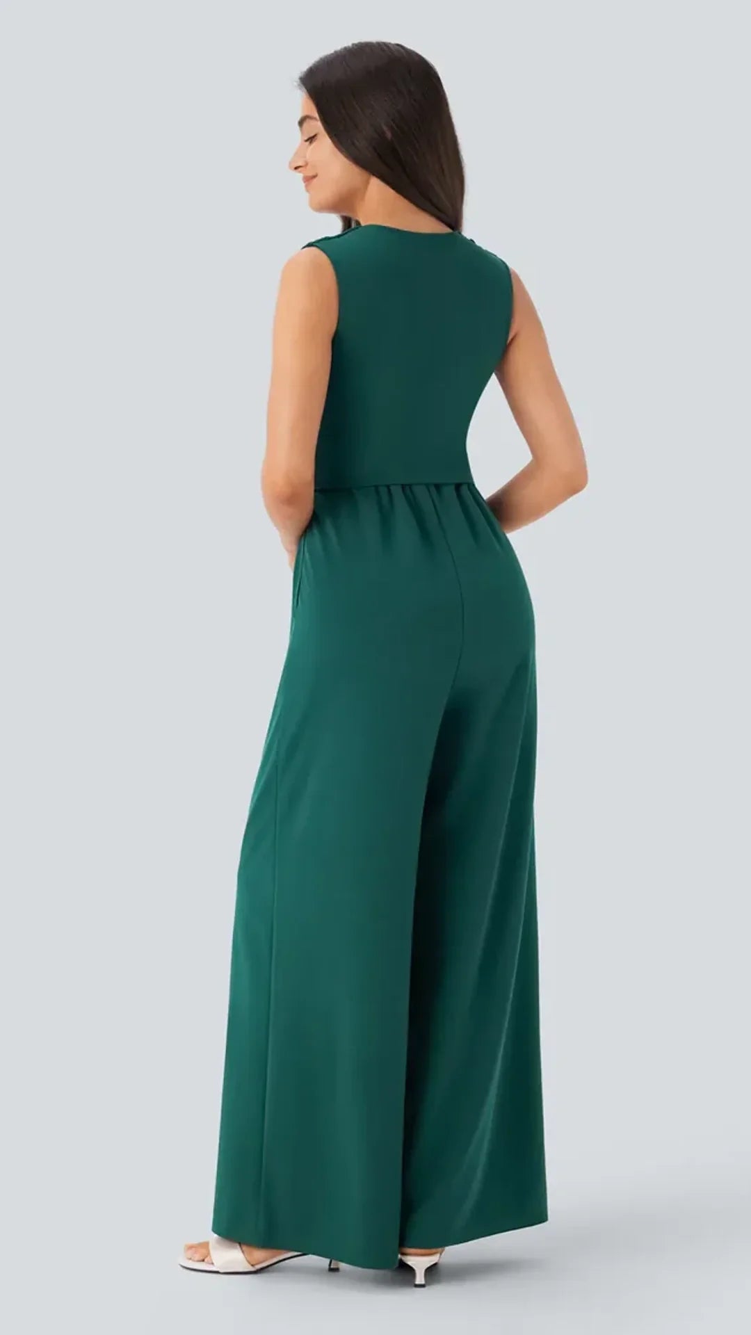 Emerald | Elegant Jumpsuit with V-Neck