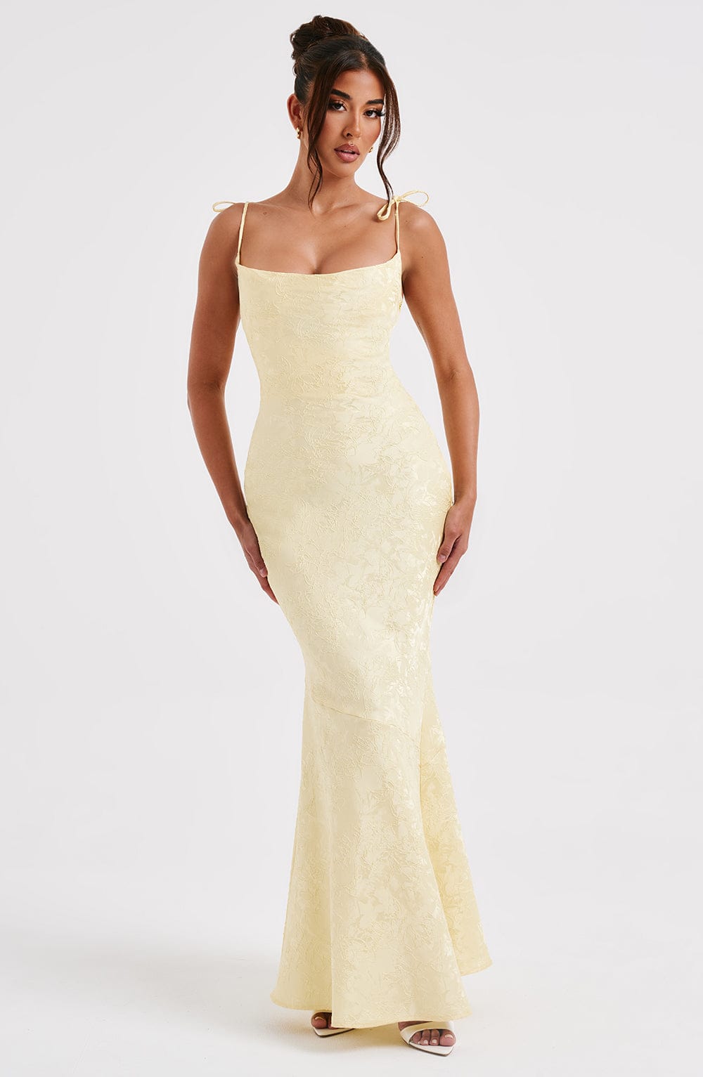 Britney Maxi Dress - Lemon