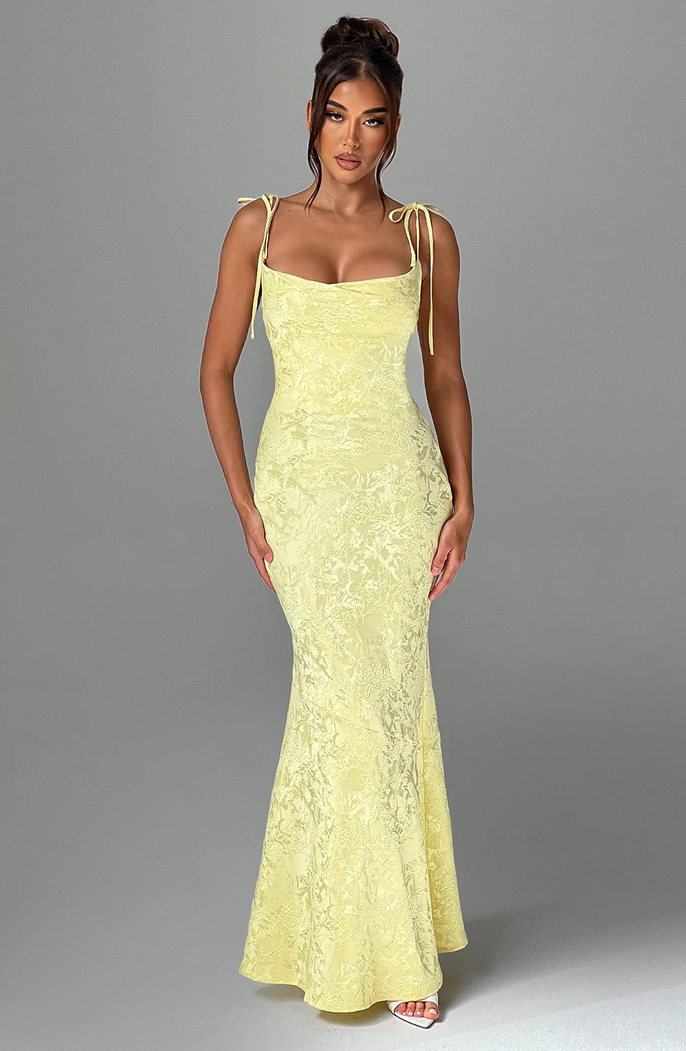 Britney Maxi Dress - Lemon
