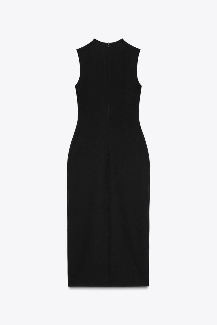 Leonie Crepe Dress with Belt