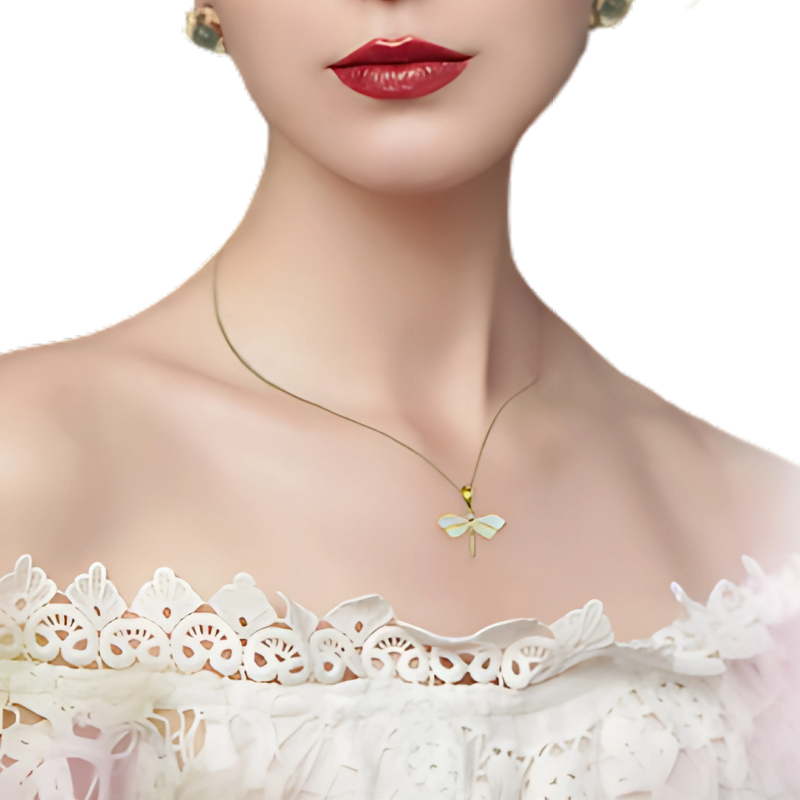 Elevate your style with the gold butterfly necklace - a stylish and elegant accessory