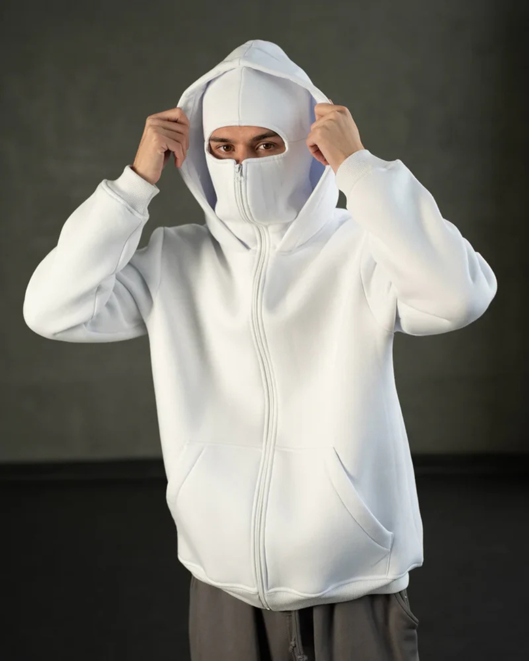 Balaclava Full Zip Hoodie