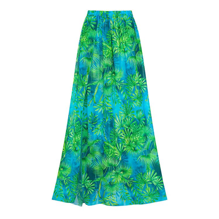 Talia Tropical Leaf Swimwear Set