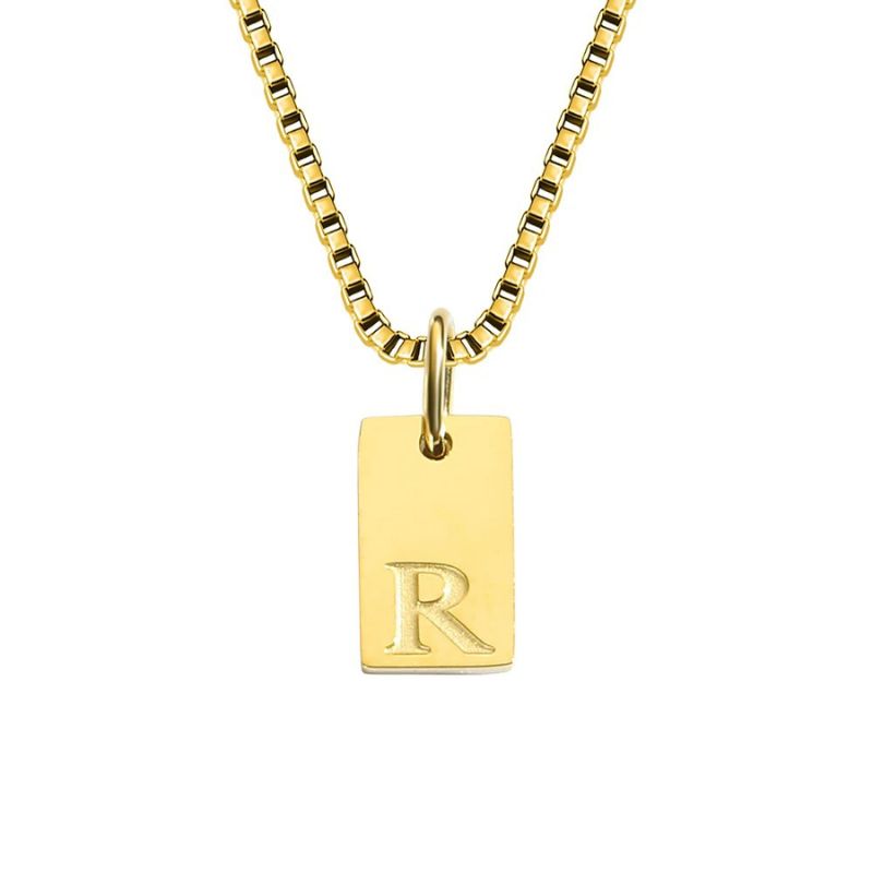 Elegant Initial Letter Chains – Stylish Personalized Jewelry Piece by Aleid