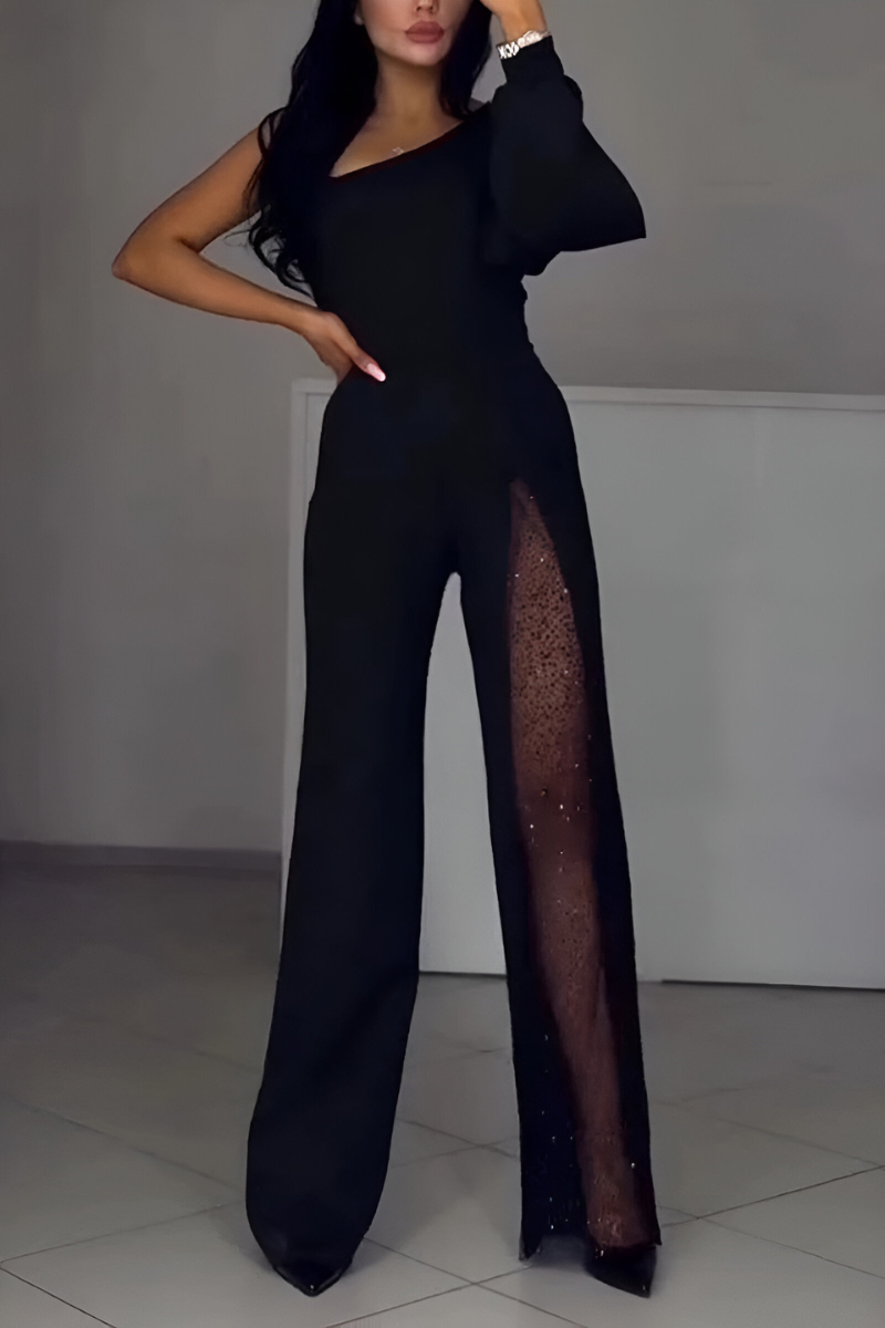 Ines | Modern jumpsuit with wide-leg pants