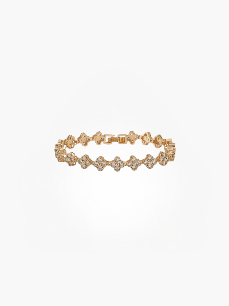 Elegant shiny bracelet with luxurious gloss