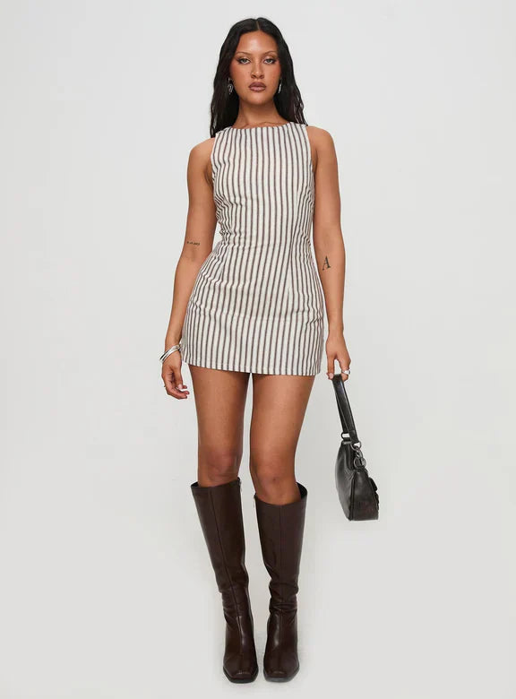 Elisa Striped Summer Jumpsuit