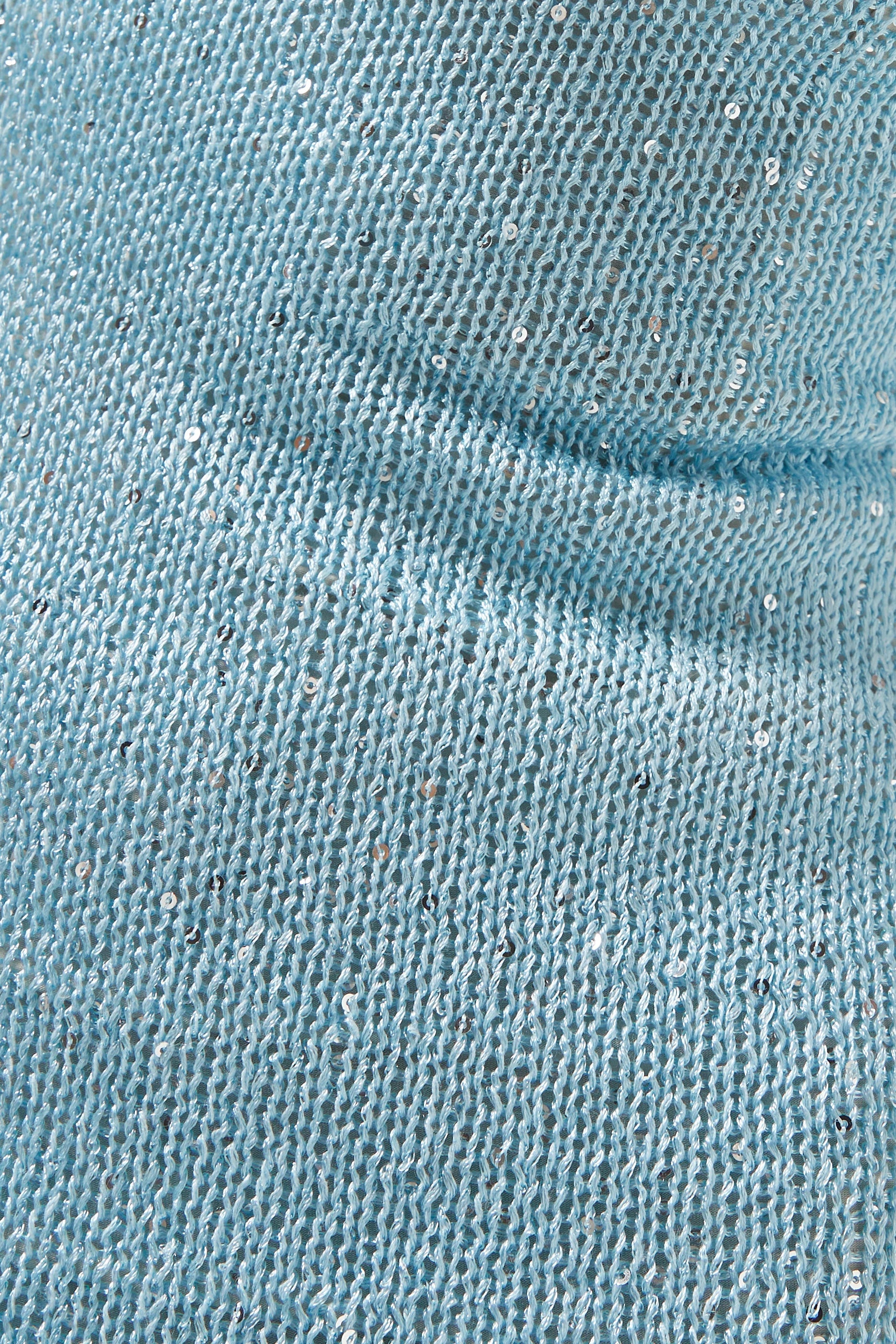 Ocean Sequin Maxi Dress