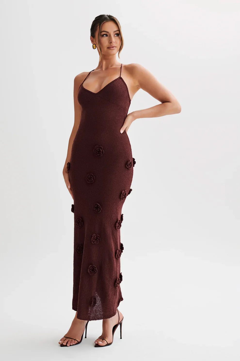 Nayla Crochet Floral Maxi