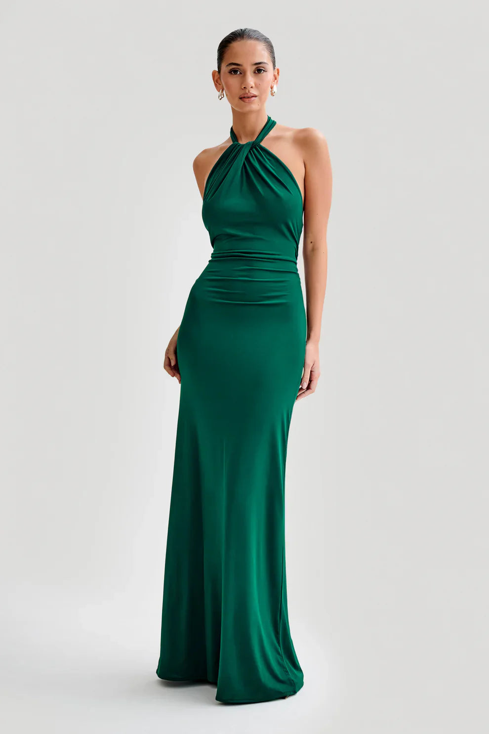 Malia Halter Curve Dress