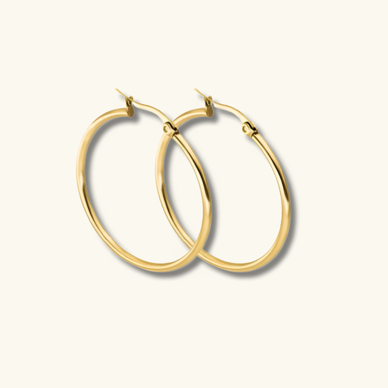 Elegant Hoop Earrings Set - Nini