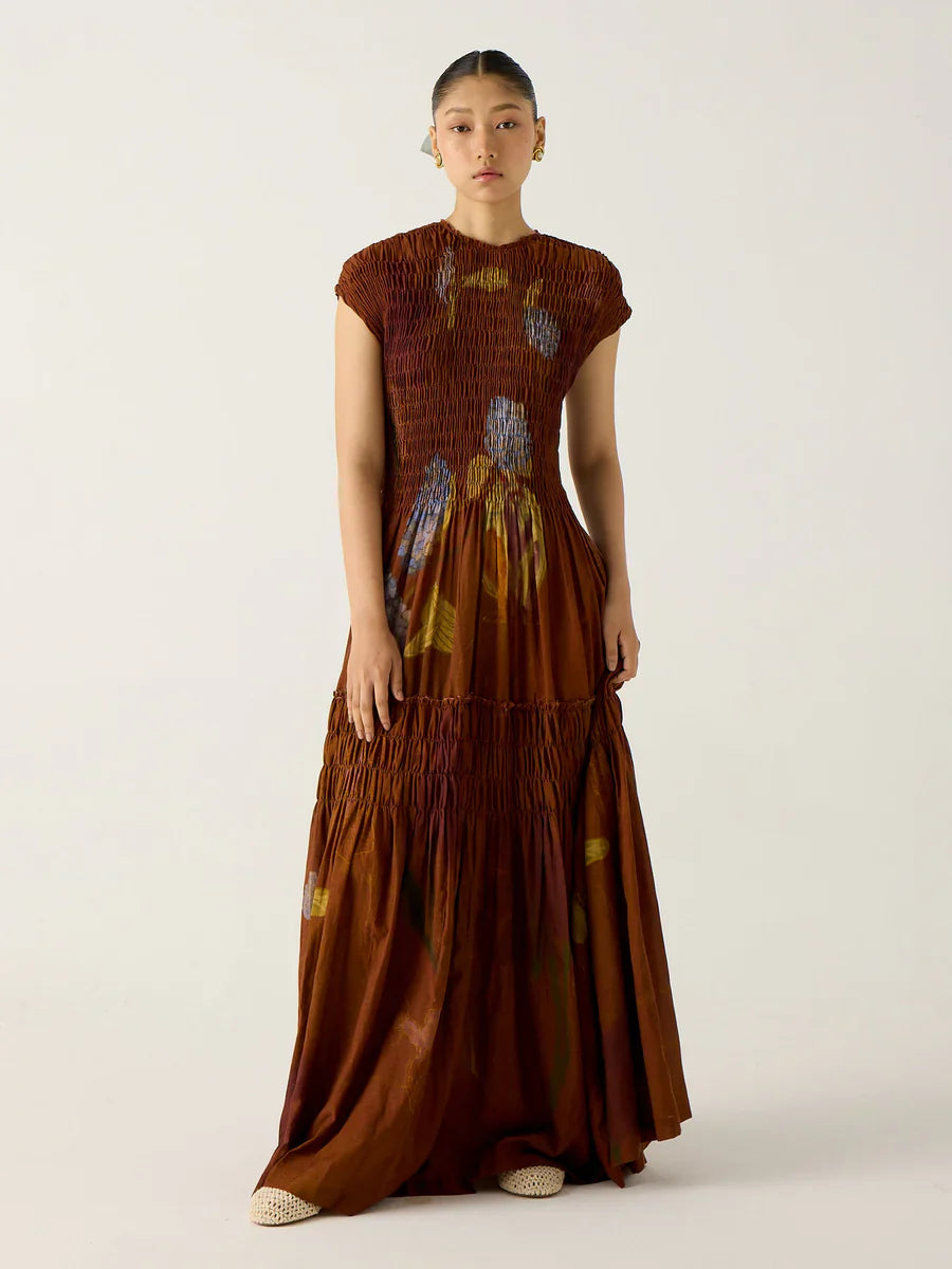 Amira Cotton Flare Dress