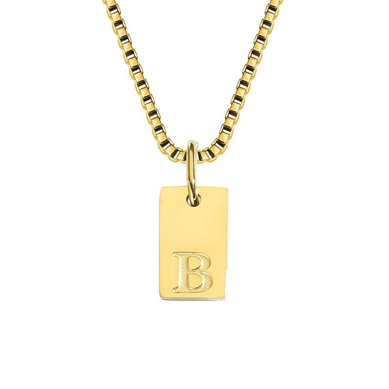 Elegant Initial Letter Chains – Stylish Personalized Jewelry Piece by Aleid