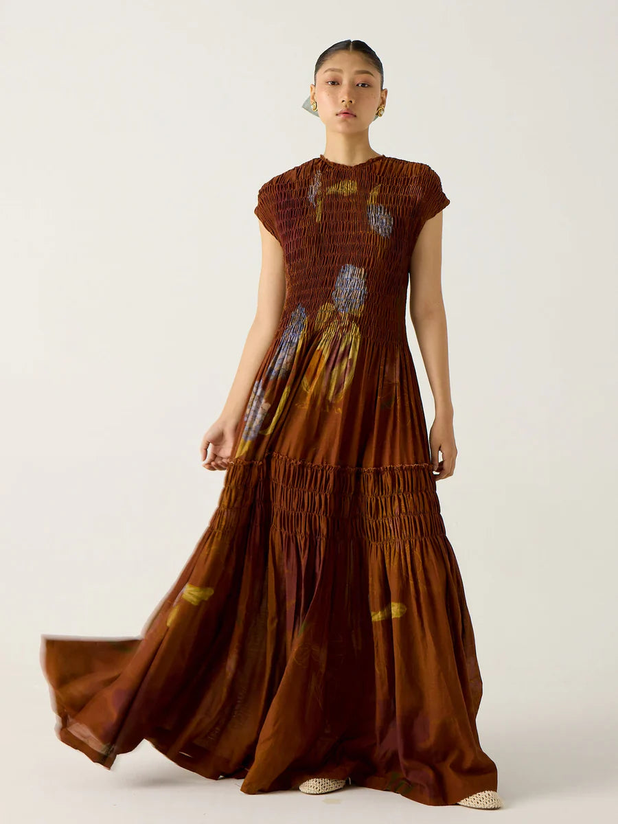 Amira Cotton Flare Dress