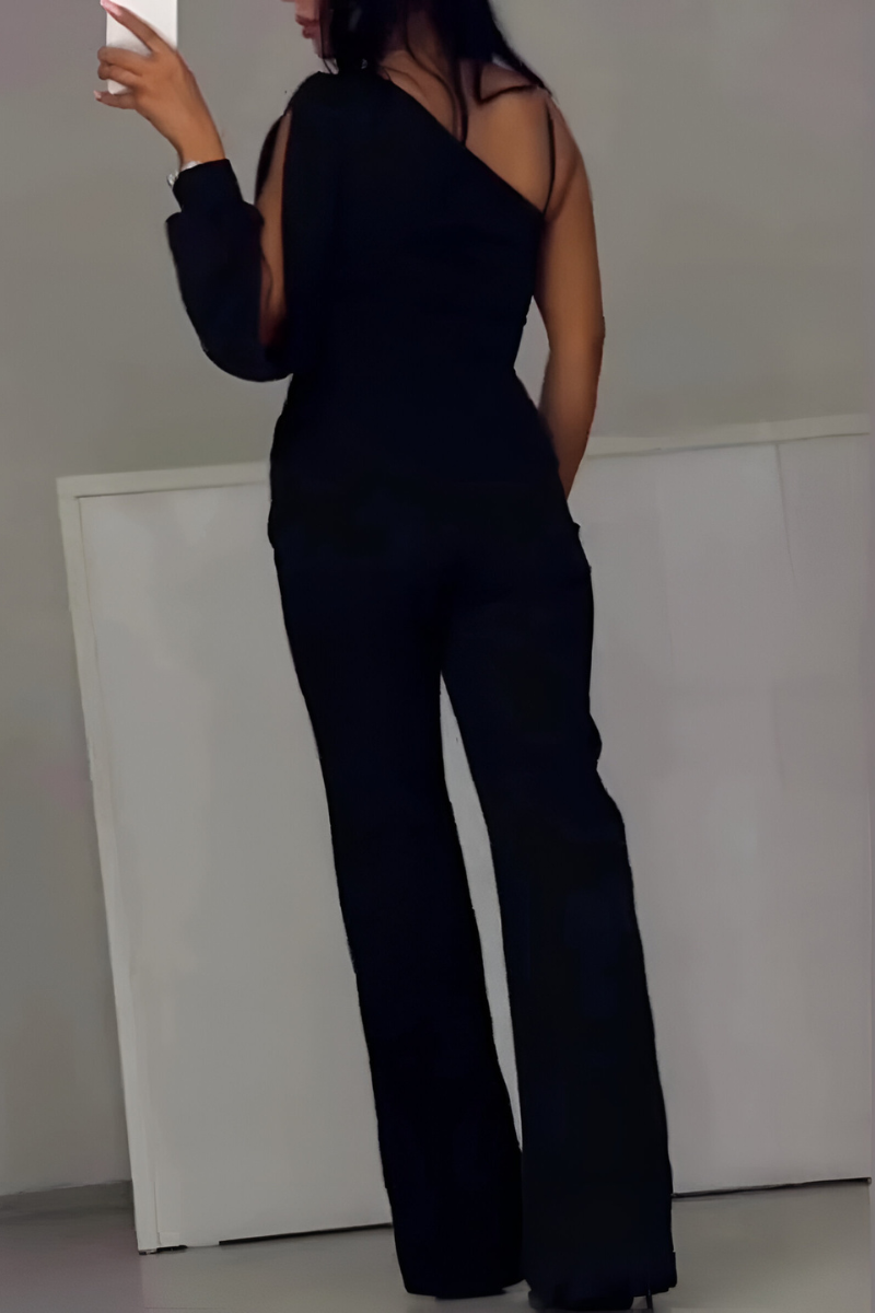 Ines | Modern jumpsuit with wide-leg pants