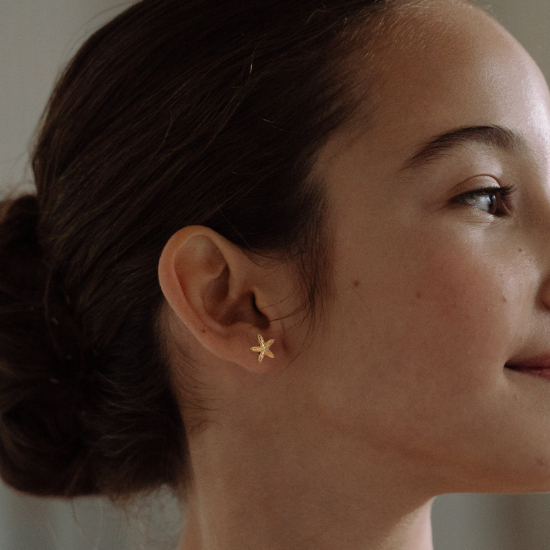Chic and Stylish Starfish Earrings - Amelia