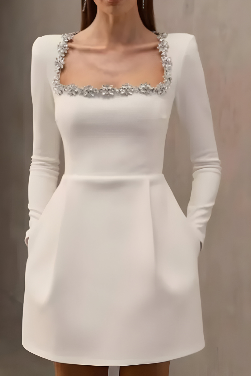 Noellen- Classic Velvet Cocktail Dress