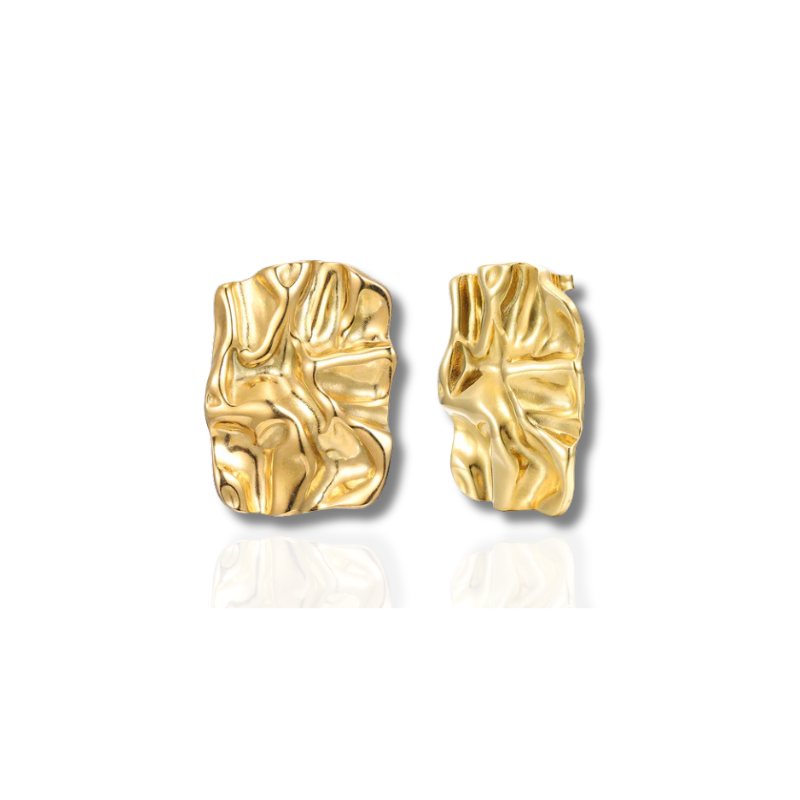 Structured Rectangular Earrings - Jammi