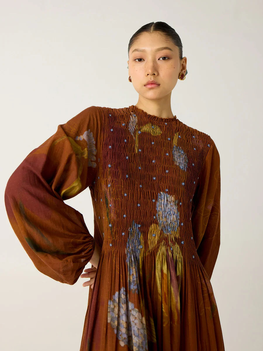 Amira Cotton Flare Dress