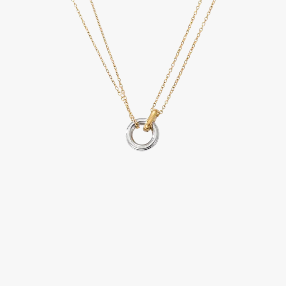 Stylish necklace with elegant ring - a unique addition to your wardrobe