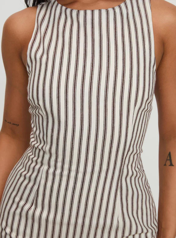 Elisa Striped Summer Jumpsuit